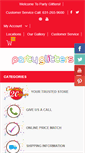 Mobile Screenshot of partyglittersonline.com
